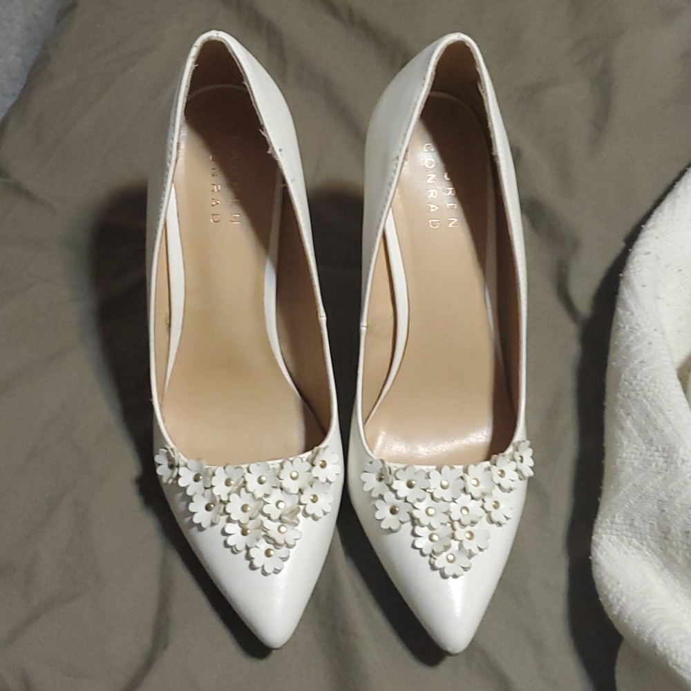 White Lauren Conrad Heels
